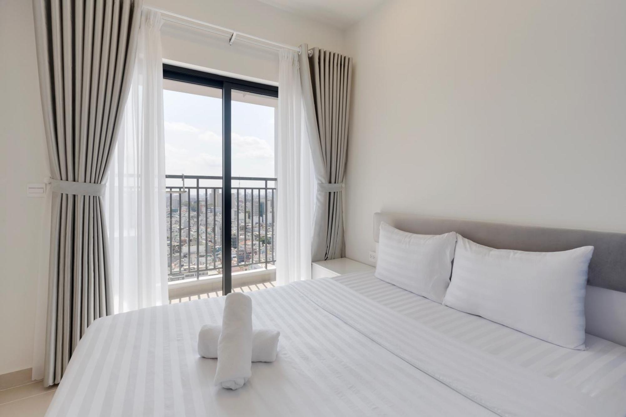 Smile Home - Soho Apartment Balcony - Modern Comfortable Ho-Chi-Minh-Stadt Exterior foto