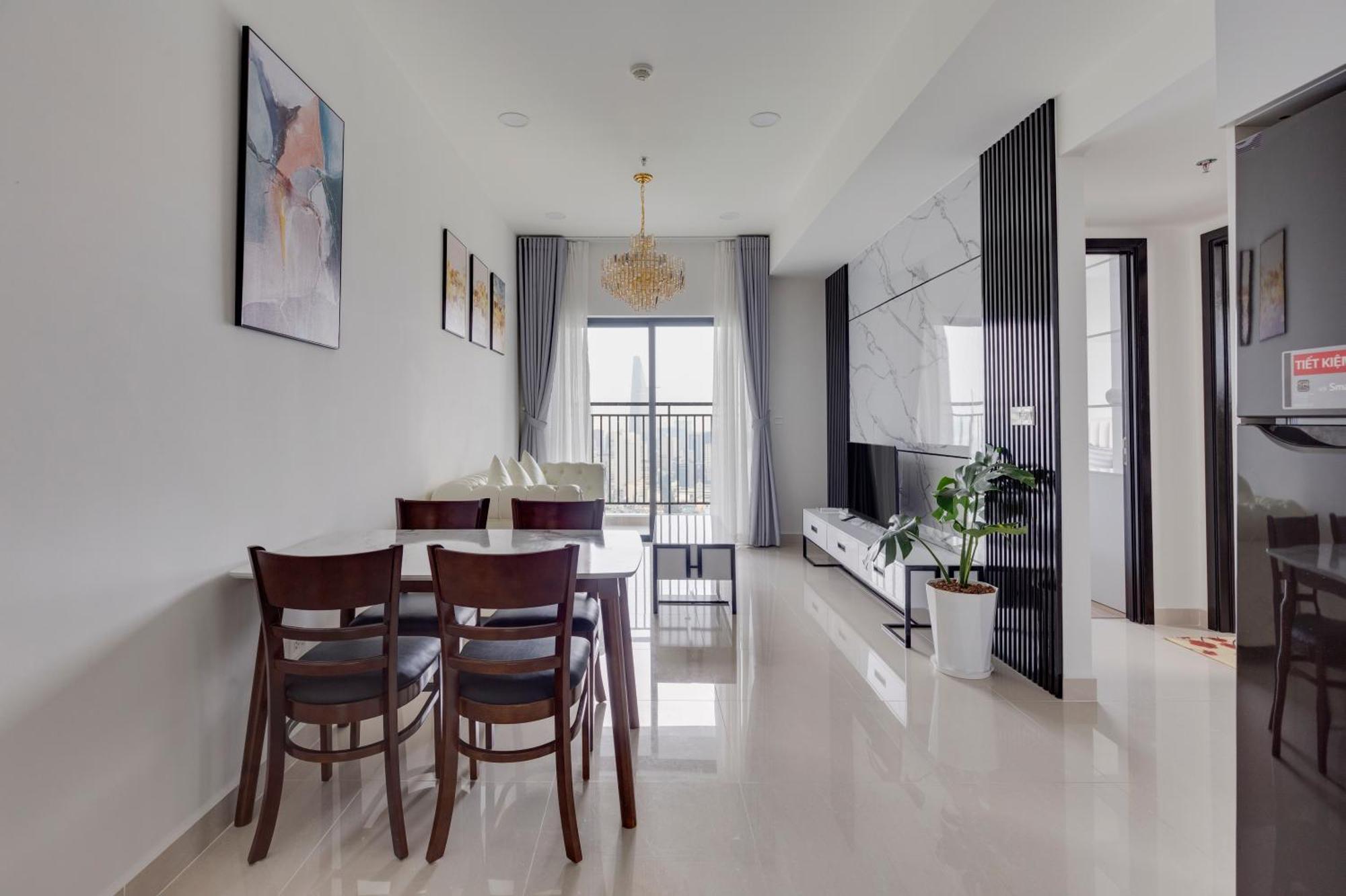 Smile Home - Soho Apartment Balcony - Modern Comfortable Ho-Chi-Minh-Stadt Exterior foto