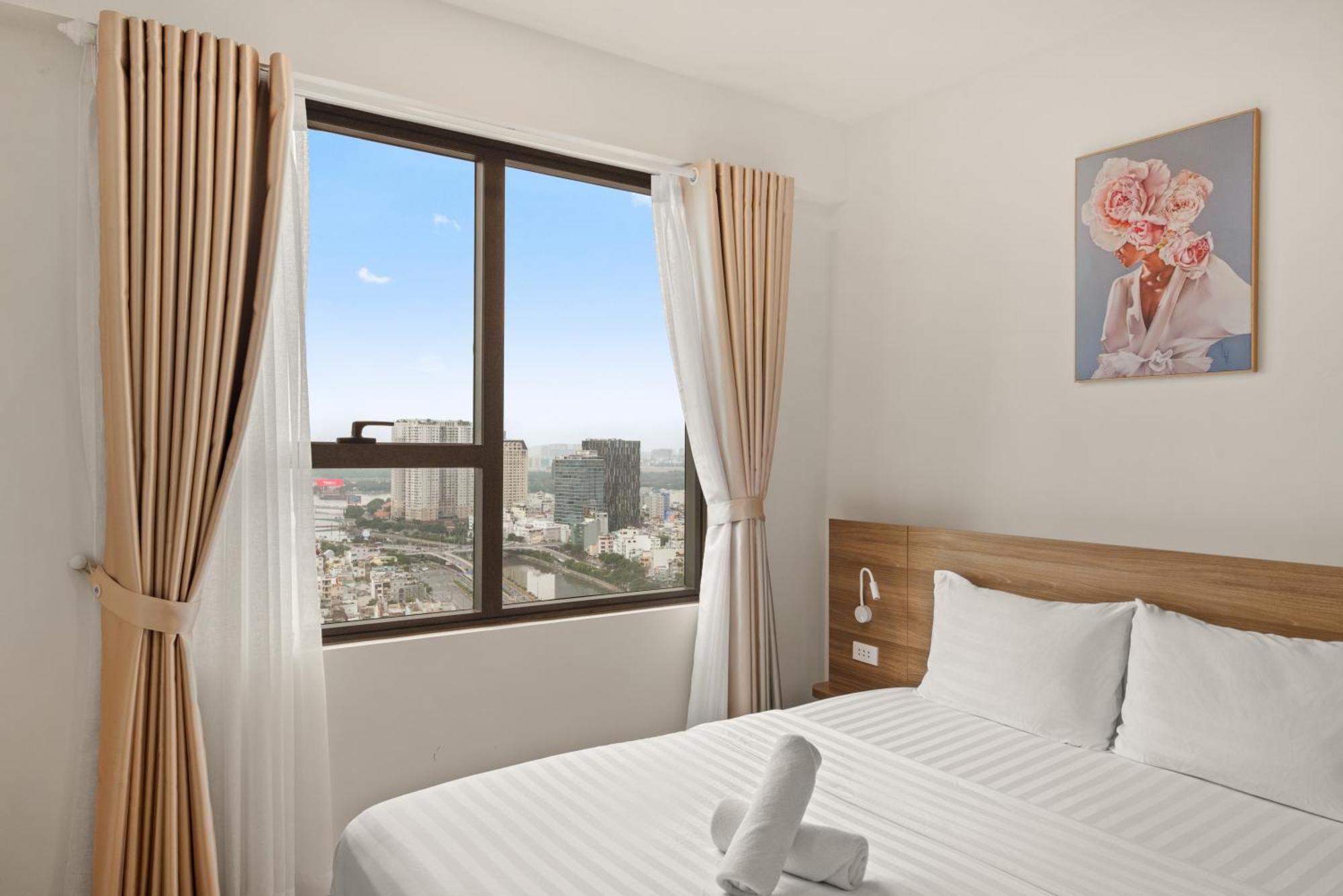 Smile Home - Soho Apartment Balcony - Modern Comfortable Ho-Chi-Minh-Stadt Exterior foto
